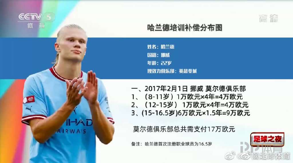 中国足球青训补偿问题太多 补偿额度甚至高于哈兰德 6 中国足球青训补偿问题太多 补偿额度甚至高于哈兰德
