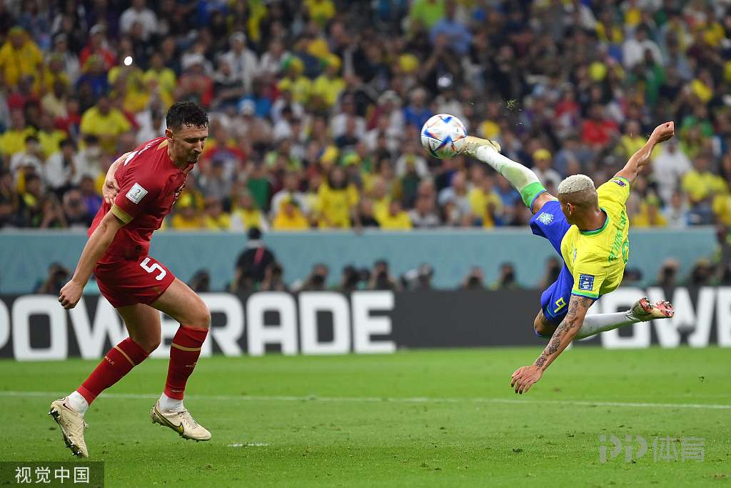 世界杯-巴西2-0塞尔维亚 理查利森侧勾破门+梅开二度 2 世界杯-巴西2-0塞尔维亚 理查利森侧勾破门+梅开二度